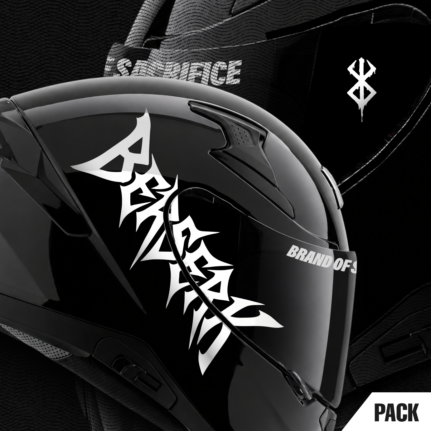 Berserk Helmet Decal Pack