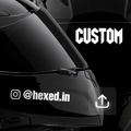 Mini Custom Text Decal