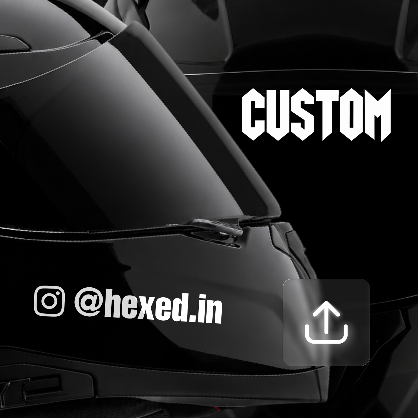 Mini Custom Text Decal